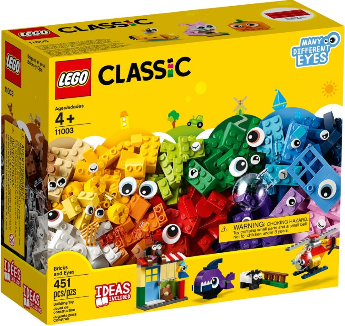 Lego Classic. Caramizi si ochi