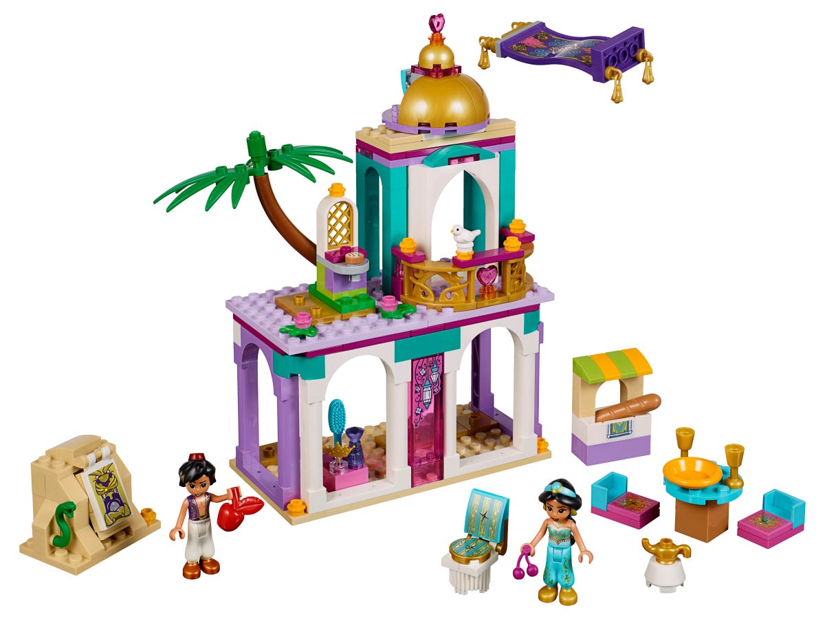 Lego Friends. Aventurile de la palat ale lui Aladdin si Jasmine