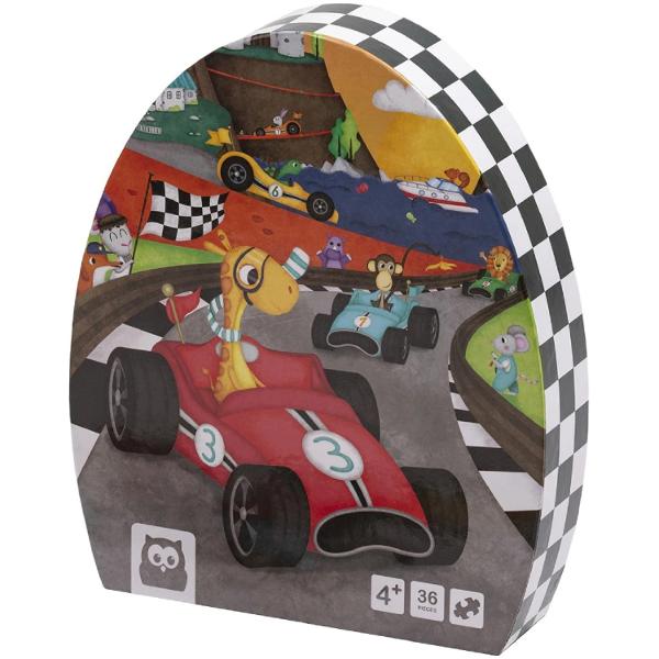 Puzzle educativ: Karting