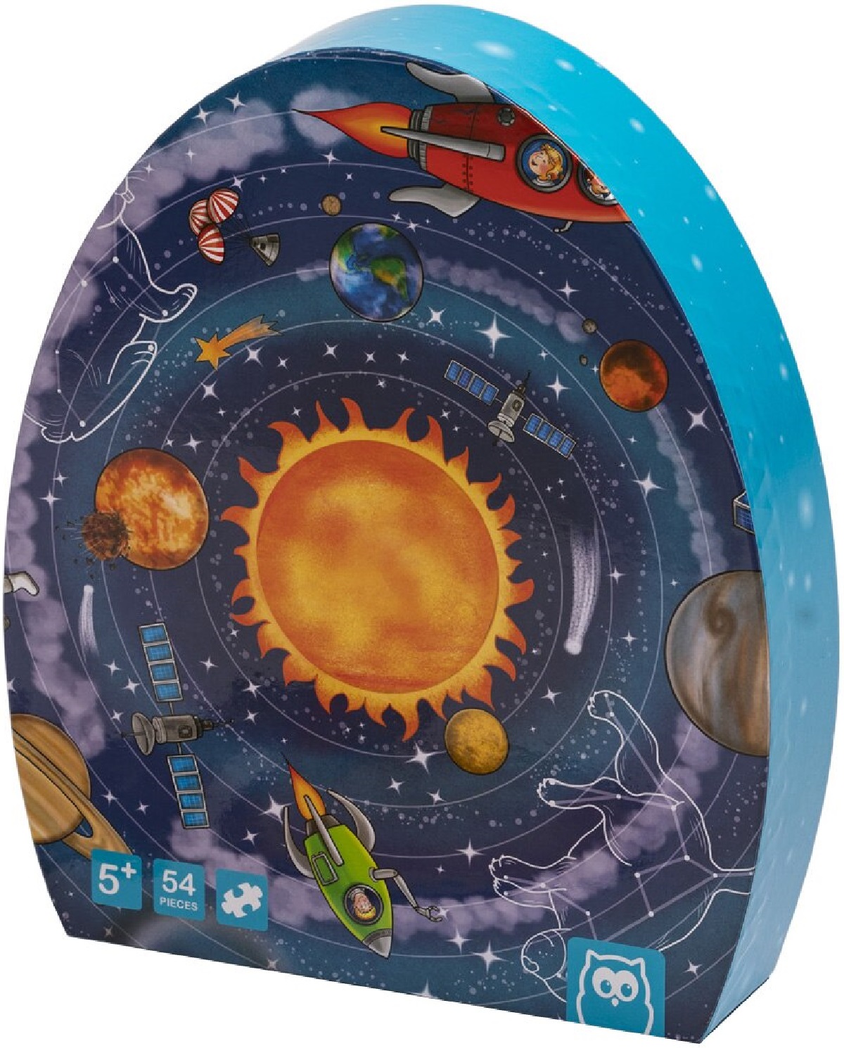 Puzzle educativ: Sistemul Solar
