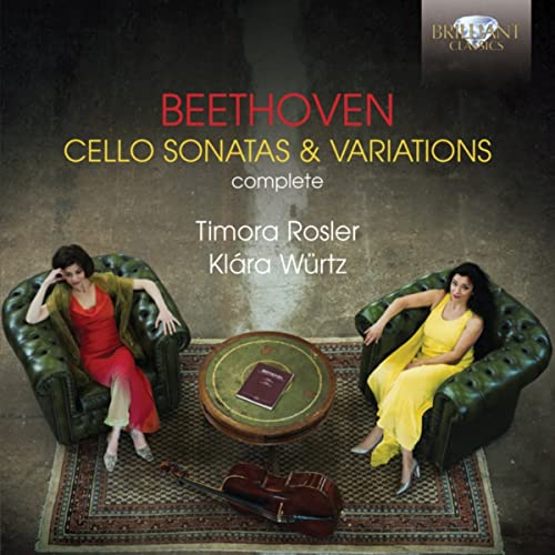 2CD Beethoven - Cello sonatas & variations - Timora Rosler, Klara Wurtz