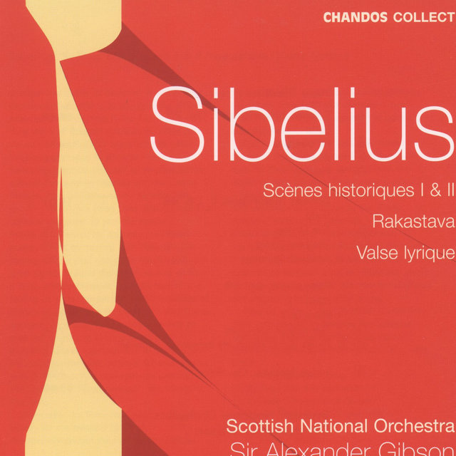 CD Sibelius - Scenes historiques I & II, Rakastava, Valse lyrique