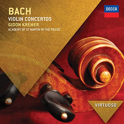 CD Bach - Violin concertos - Gidon Kremer