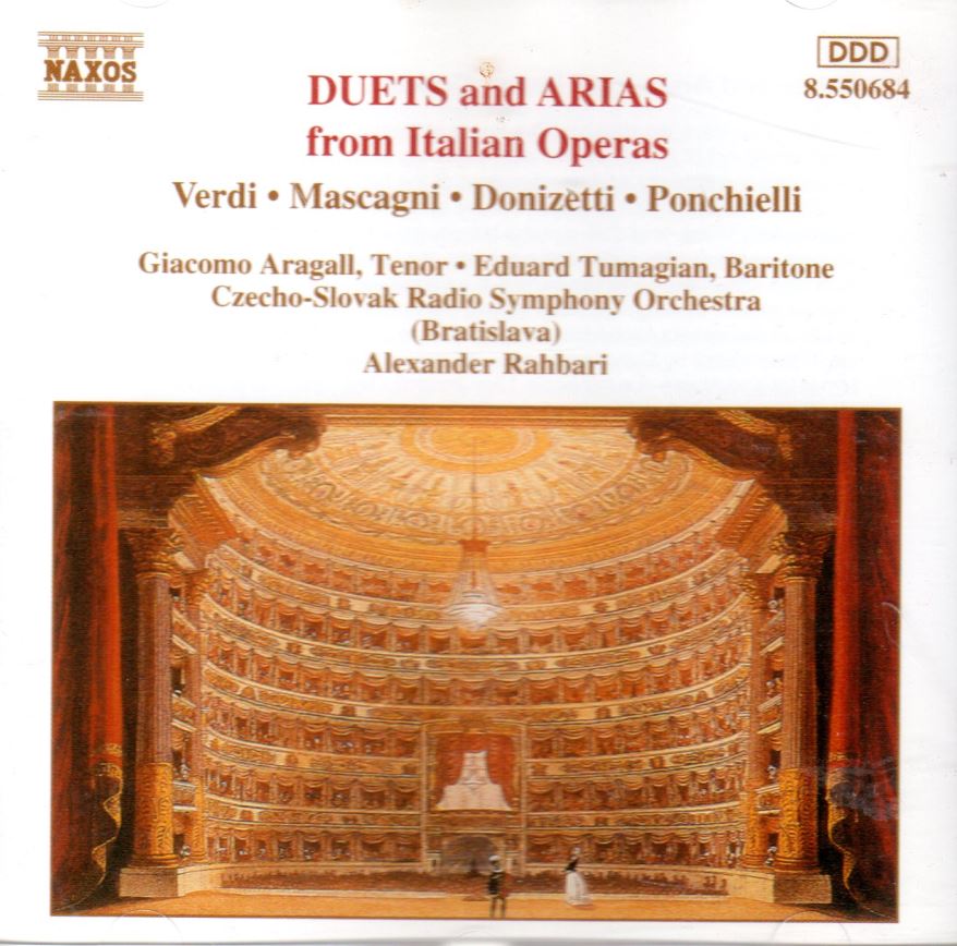 CD Duets and arias from italian operas
