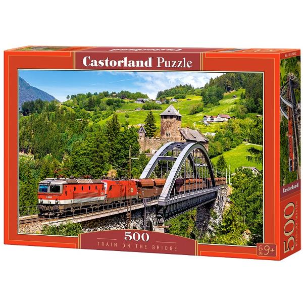 Puzzle 500. Train on the Bridge