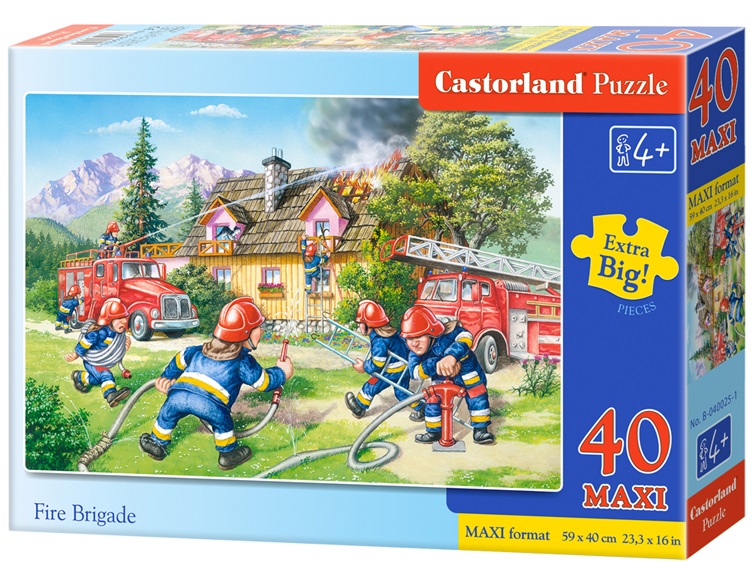 Puzzle 40 Maxi. Fire Brigade