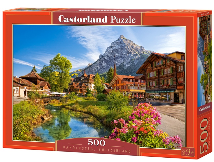 Puzzle 500. Kandersteg Switzerland