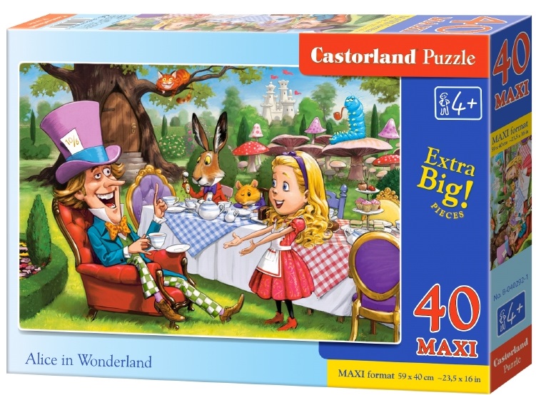 Puzzle 40 Maxi. Alice in Wonderland