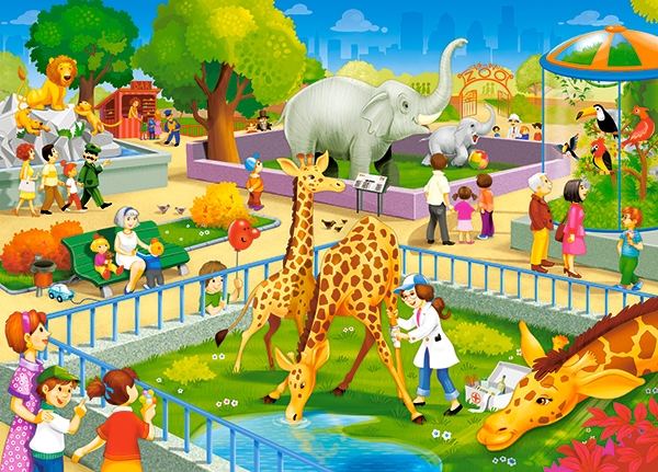 Puzzle 60. Zoo visit