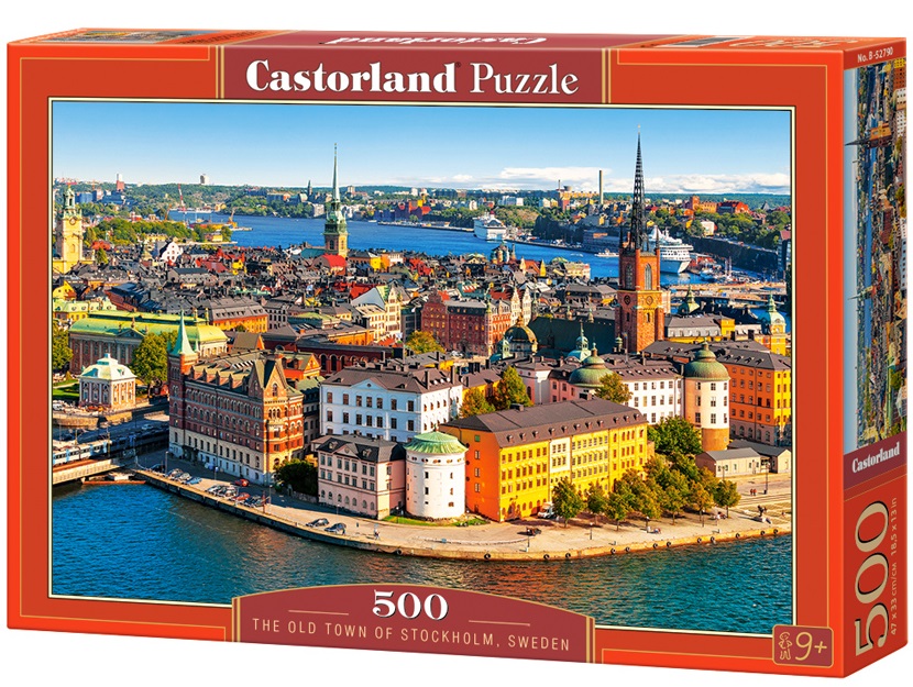 Puzzle 500. The Old Town of Stockholm