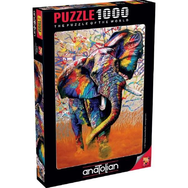 Puzzle 1000. African Colors
