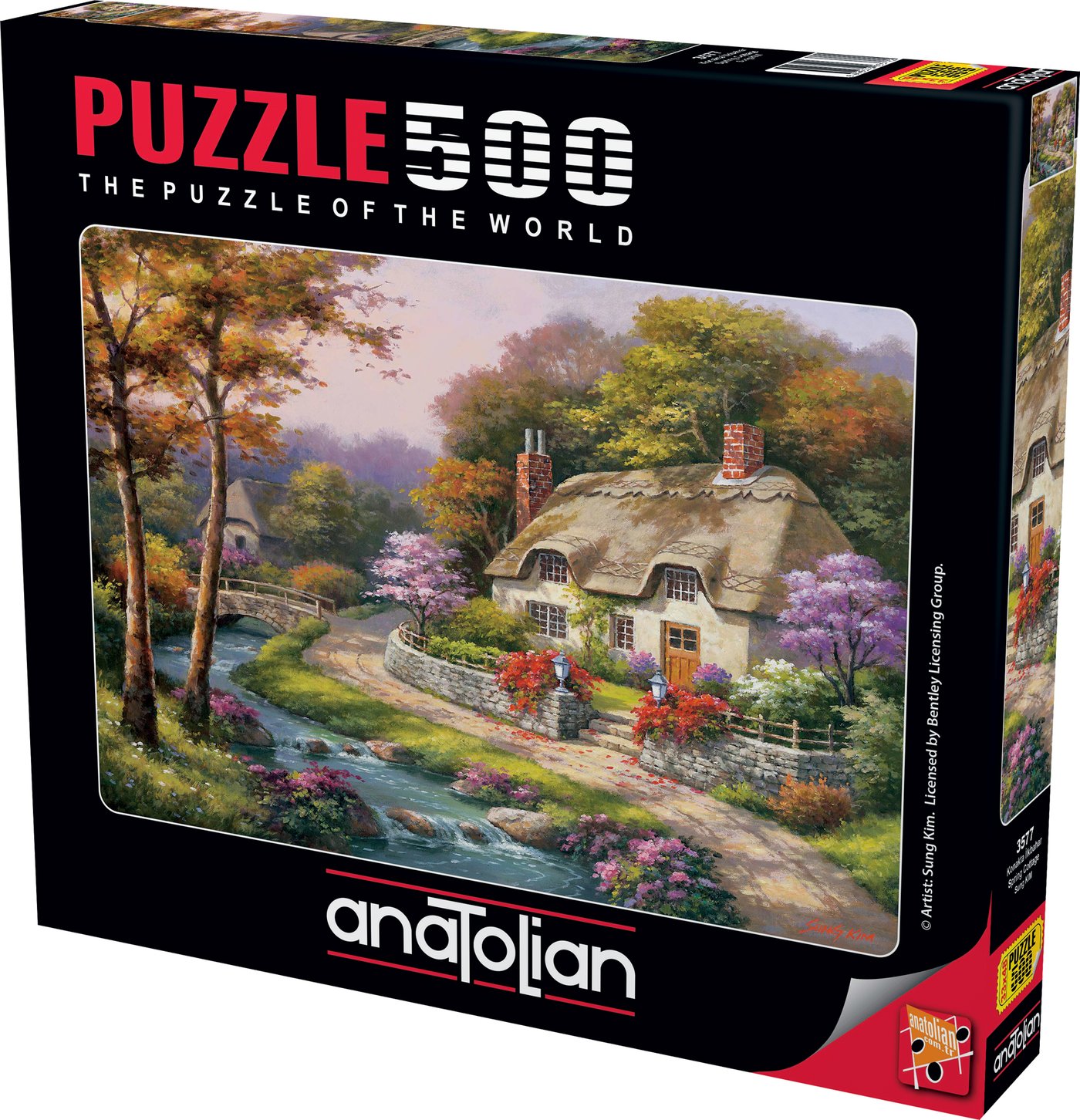 Puzzle 500. Spring Cottage