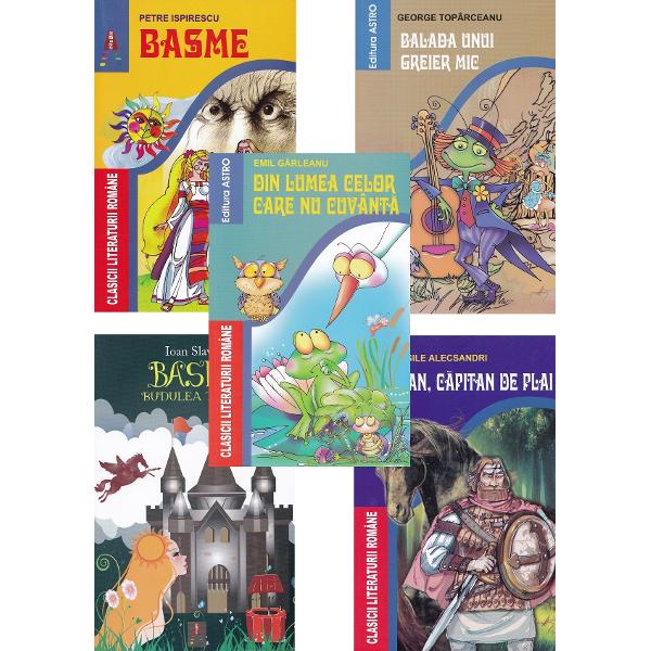 Pachet 13 carti cu autori clasici din literatura romana