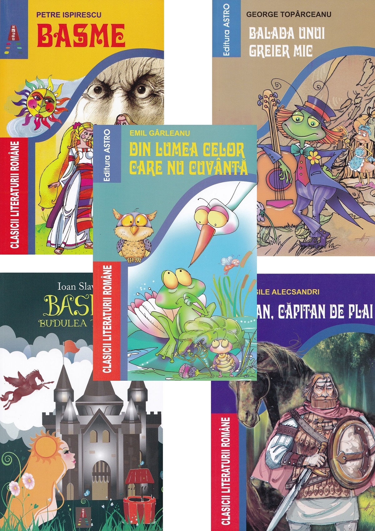 Coperta cărții 'Pachet 13 cărți cu autori clasici din literatura română'