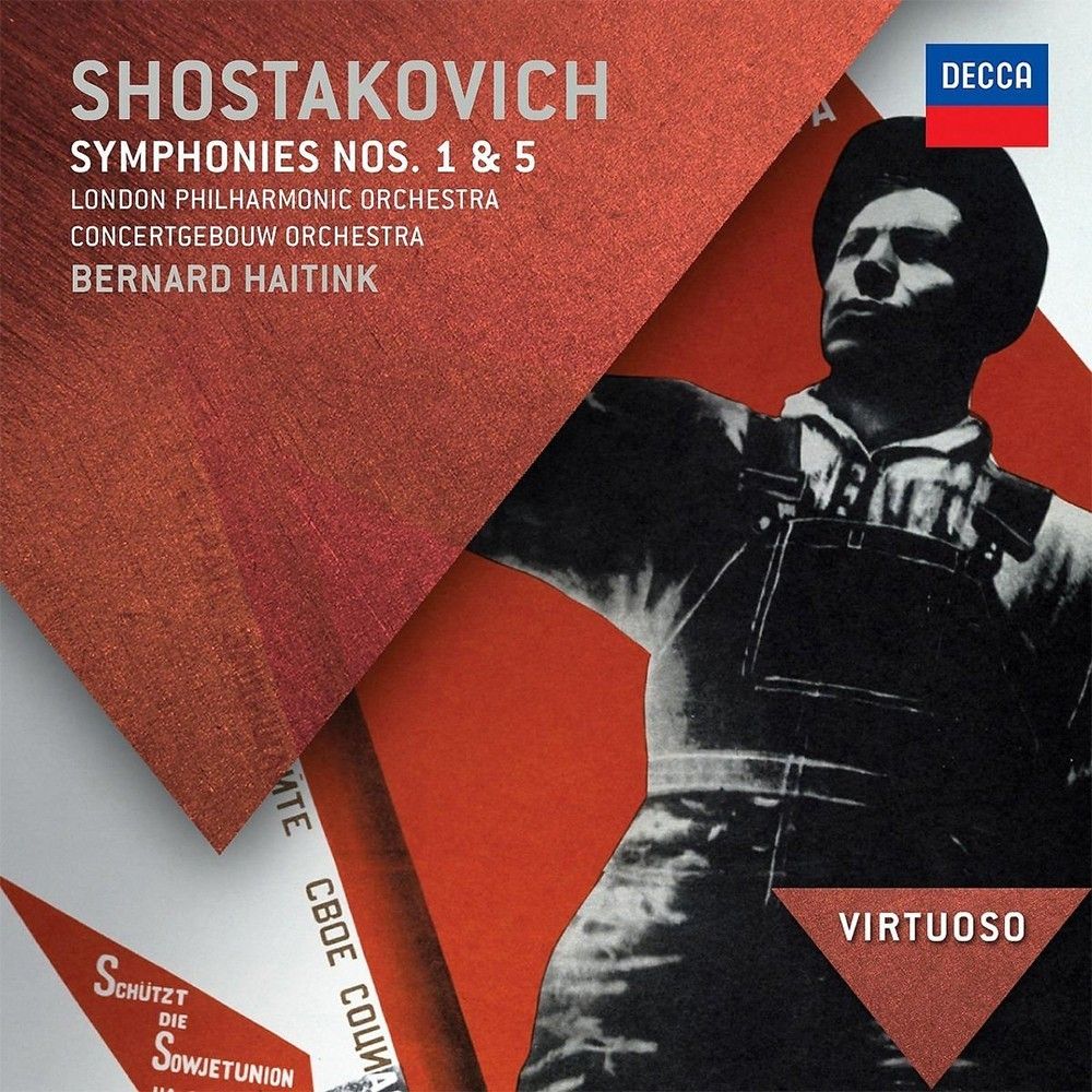 CD Shostakovich - Symphonies nos. 1 & 5 - Bernard Haitink