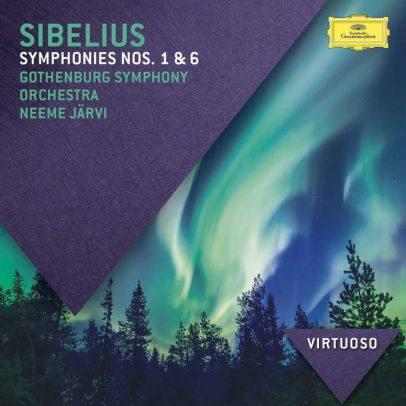 CD Sibelius - Symphonies nos. 1 & 6 - Neeme Jarvi