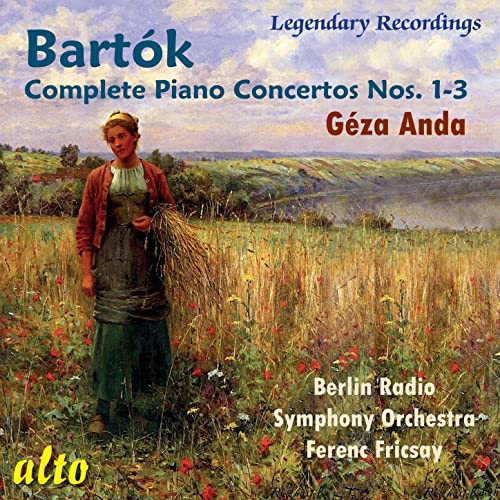 CD Bartok - Complete piano concertos nos. 1-3 - Geza Anda