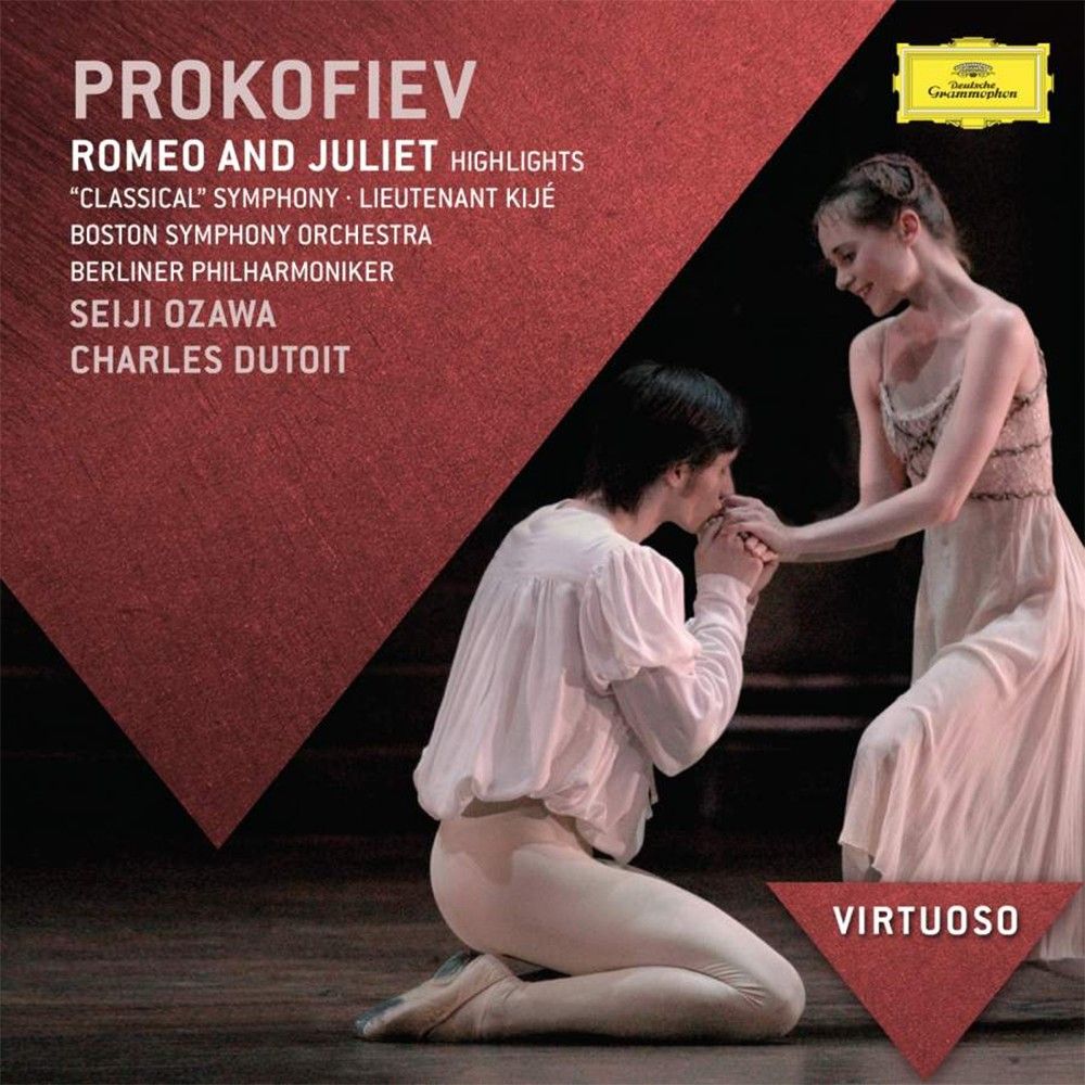 CD Prokofiev - Romeo and Juliet highlights, Classical symphony, Lieutenant Kije - Seiji Ozawa