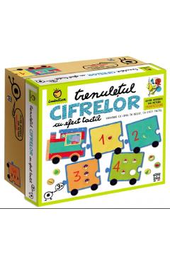 Imaginea produsului 'Trenulețul cifrelor cu efect tactil'