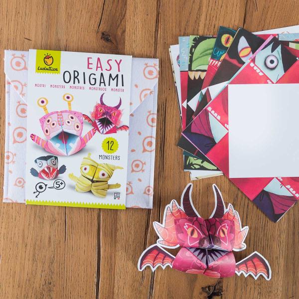 Set origami incepatori: Monstri