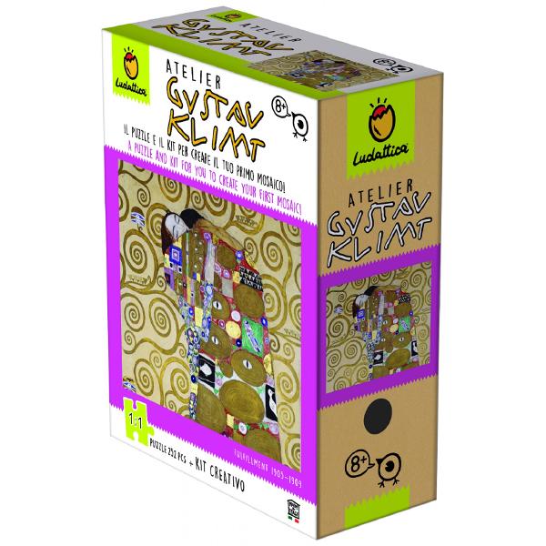 Kit creativ atelier + puzzle: Gustav Klimt