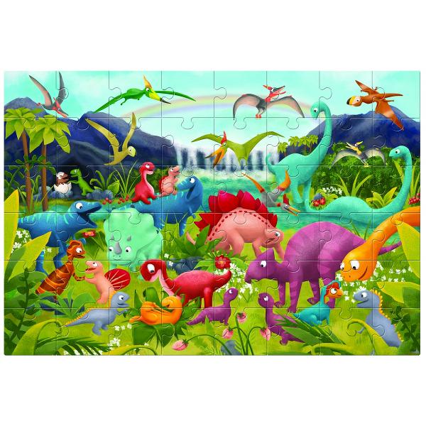 Puzzle gigant: Dinozauri