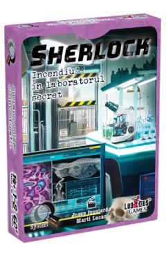 Imaginea produsului 'Sherlock Q6 - Incendiu in laboratorul secret'