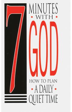 Coperta cărții '7 Minutes with God 25-Pack: How to Plan a Daily Quiet Time - Robert Foster'