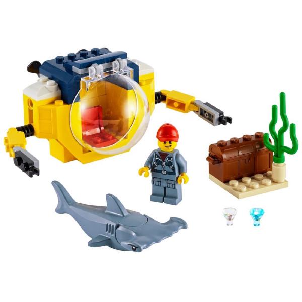Lego City. Minisubmarin oceanic
