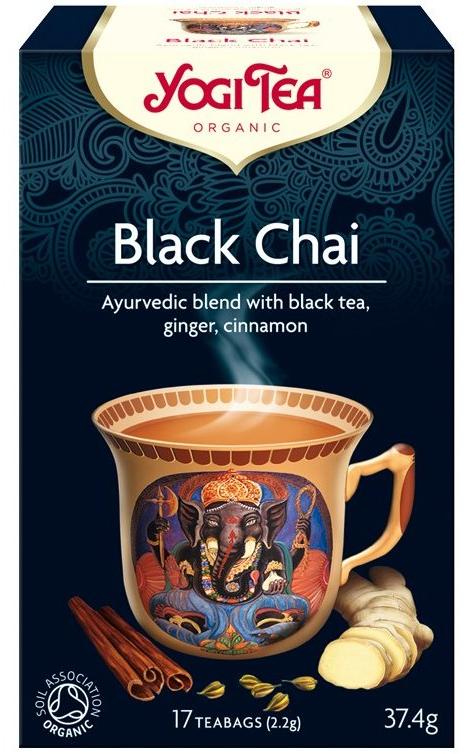Ceai negru cu ghimbir si scortisoara ECO/BIO 17dz - YOGI TEA