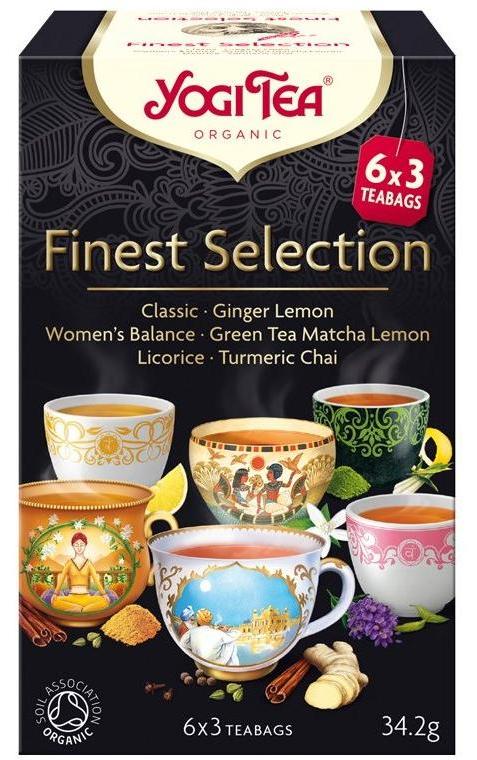 Ceai Mix Finest Selection ECO/BIO 18dz - YOGI TEA