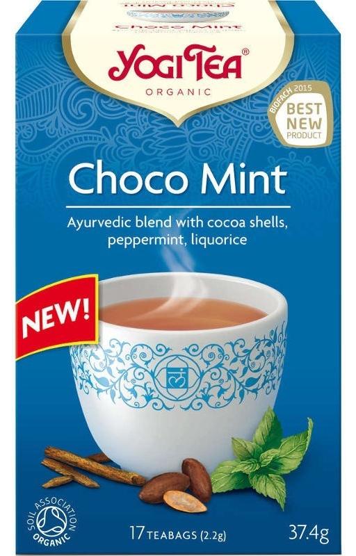 Ceai cu Cacao si Menta ECO/BIO 17dz - YOGI TEA