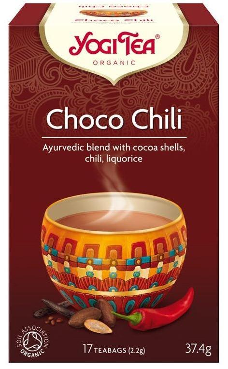 Ceai Choco Chili ECO/BIO 17dz - YOGI TEA