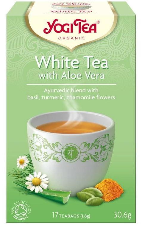 Ceai alb cu Aloe Vera ECO/BIO 17dz - YOGI TEA