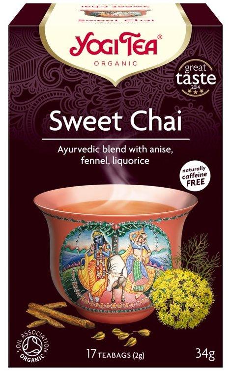 Ceai Sweet Chai ECO/BIO 17dz - YOGI TEA