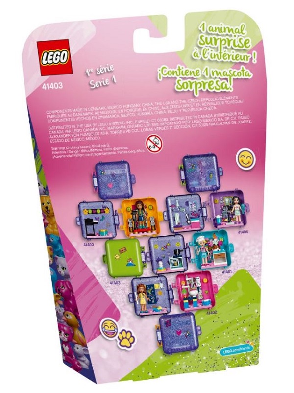 Lego Friends. Mia's Play Cube. Clubul de joaca al Miei