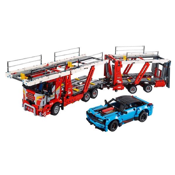 Lego Technic. Car Transporter. Transportator de masini