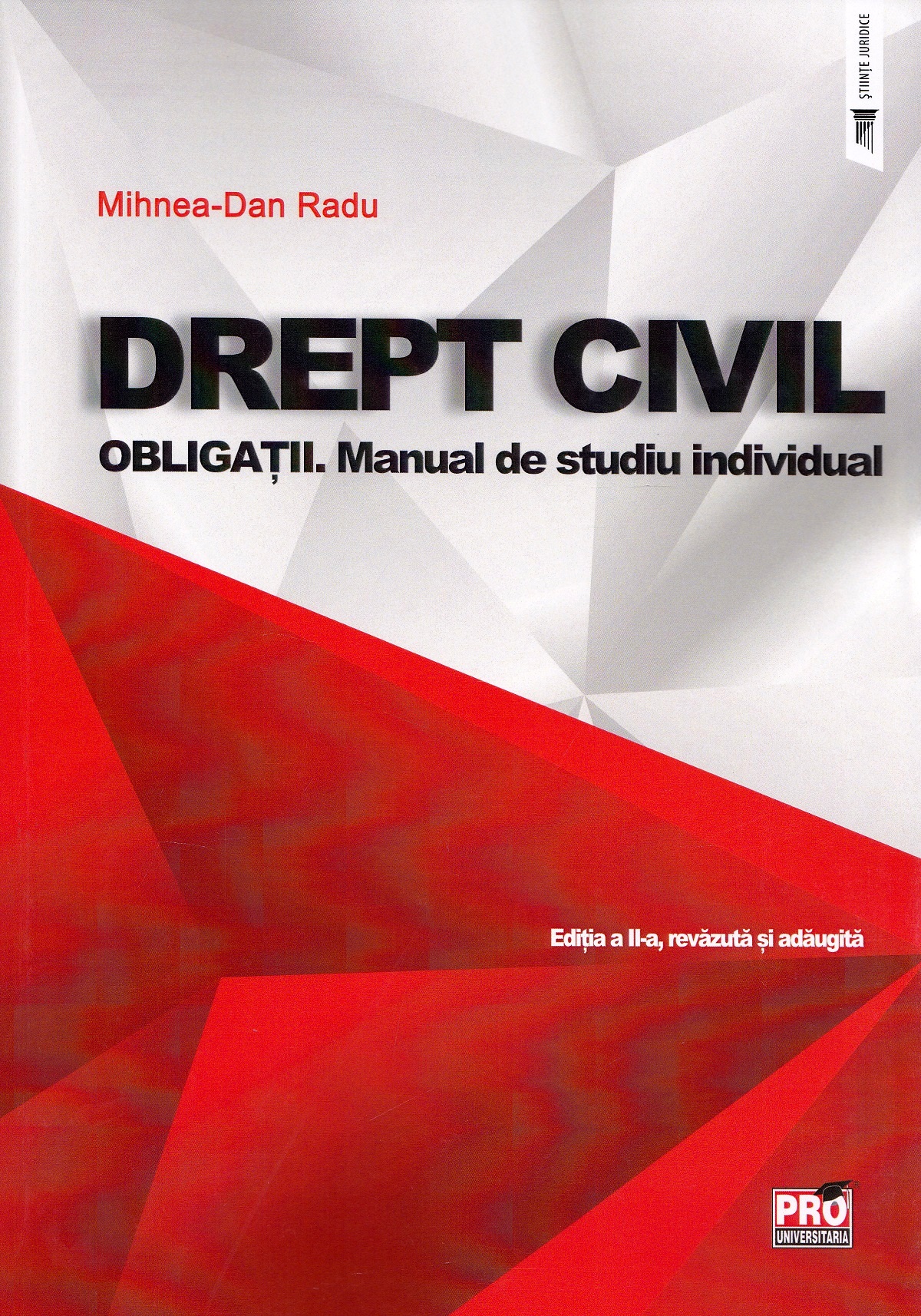 Drept civil. Obligatii. Manual de studiu individual - Mihnea-Dan Radu