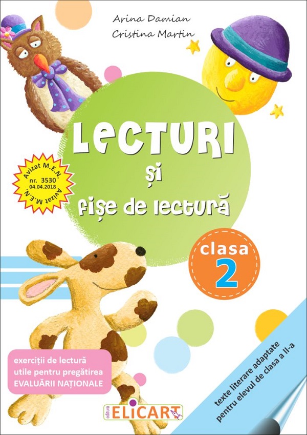 Lecturi si fise de lectura - Clasa 2 - Arina Damian, Cristina Martin