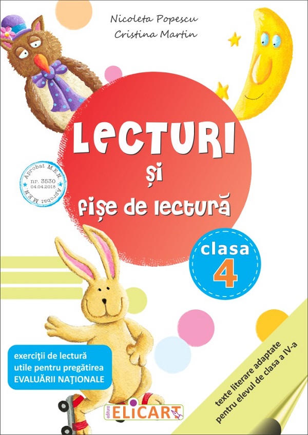 Lecturi si fise de lectura - Clasa 4 - Nicoleta Popescu, Cristina Martin