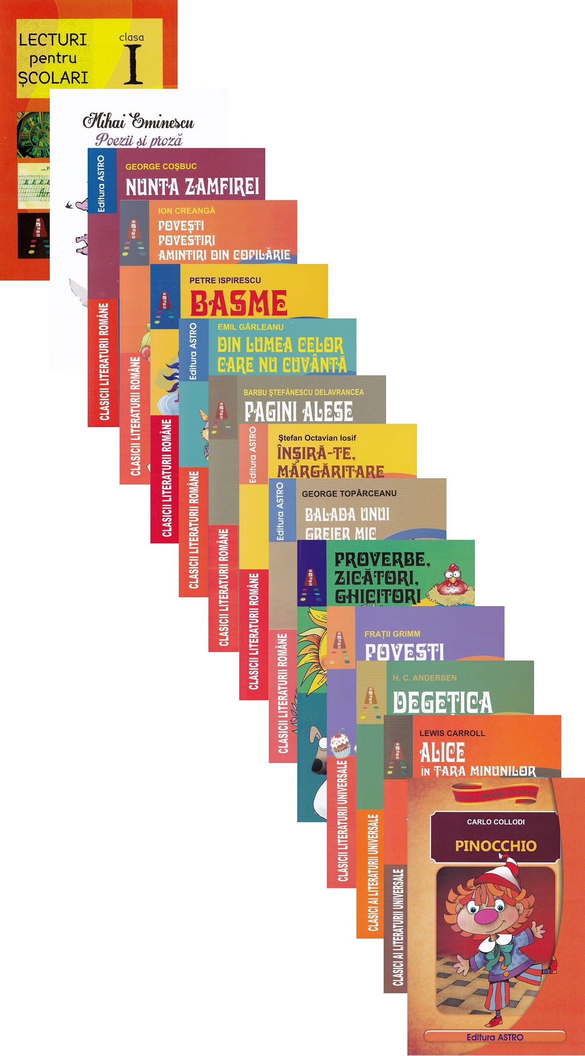 Pachet 14 carti pentru vacanta elevilor - Clasa 1