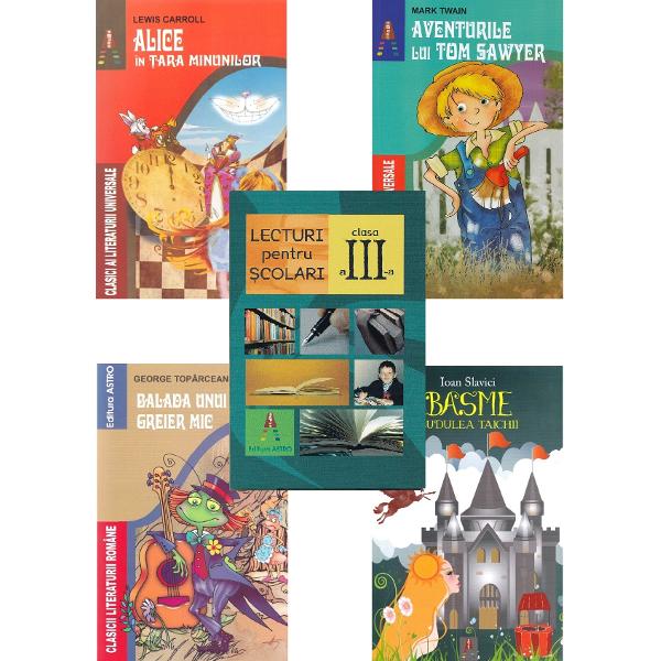 Pachet 19 carti pentru vacanta elevilor - Clasa 3