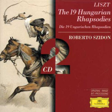 2CD Liszt - The 19 Hungarian Rhapsodies - Roberto Szidon
