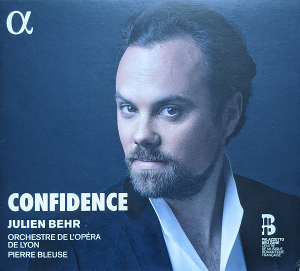 CD Julien Behr - Confidence - Orchestre de L'opera de Lyon - Pierre Bleuse