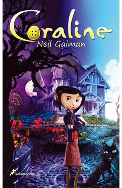 Coperta cărții 'Coraline - Neil Gaiman'