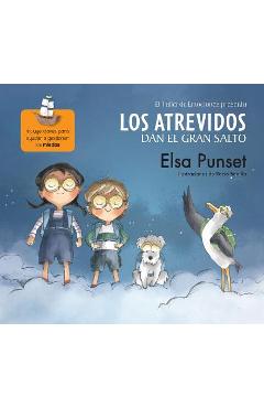 Coperta cărții 'Los Atrevidos Dan El Gran Salto / The Daring Take the Plunge - Elsa Punset'