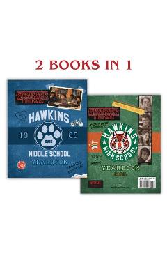Coperta cărții 'Hawkins Middle School Yearbook/Hawkins High School Yearbook (Stranger Things) - Matthew J. Gilbert'