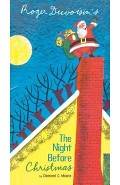 Coperta cărții 'The Night Before Christmas - Roger Duvoisin'
