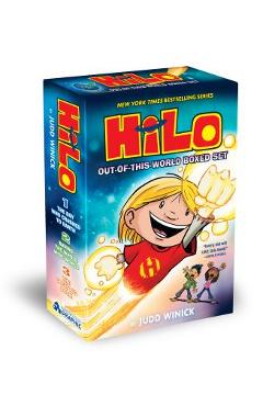 Coperta cărții 'Hilo: Out-Of-This-World Boxed Set - Judd Winick'