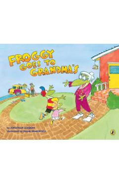 Coperta cărții 'Froggy Goes to Grandma's - Jonathan London'